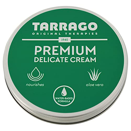 Tarrago Premium Delicate Cream 50ml | Crema Nutritiva y Limpiadora para Cuero Aloe Vera