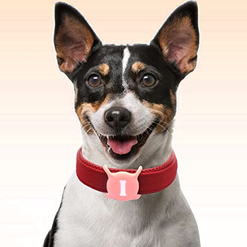 Tatoonly Funda Protectora Compatible con Apple AirTags para Perros, Gatos, Mascotas, collarines, Accesorios AirTag con Protectores de Pantalla