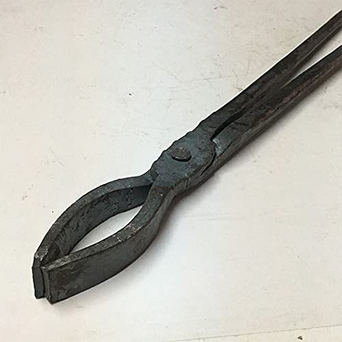 Tenaza de forja Pinzas de herrero en forma de U Herramientas de cuchilla Tenaza de forja para Engineer Blacksmith Forge Tenaza de forja 40cm 1kg