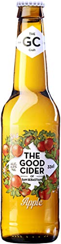 The Good Cider Apple - Sidra de Manzana, Sidra Natural de Sabores – Caja 12 botellas x 33 cl