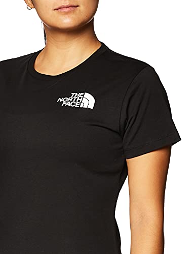 The North Face - Camiseta para Mujer Half Dome - Manga Corta - Black, M