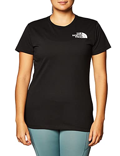 The North Face - Camiseta para Mujer Half Dome - Manga Corta - Black, M
