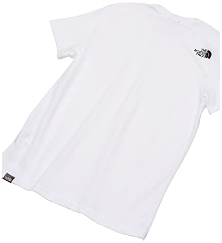 The North Face S/S Camiseta De Manga Corta Simple Dome, Hombre, TNF White, XS