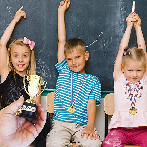 THE TWIDDLERS 24 Piezas de Medallas de Trofeos Set - Premios para Niños, Favores de Fiesta