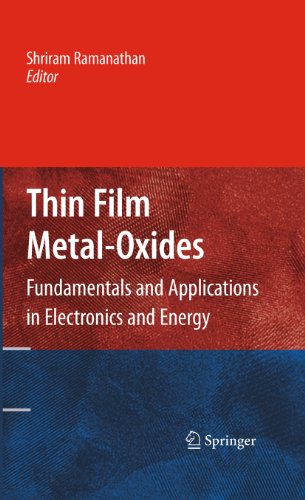 Thin Film Metal-Oxides: Fundamentals and Applications in Electronics and Energy (English Edition)