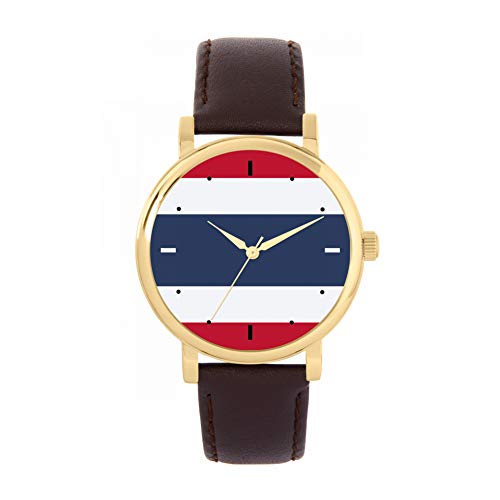 Toff London Reloj de la Bandera de Tailandia