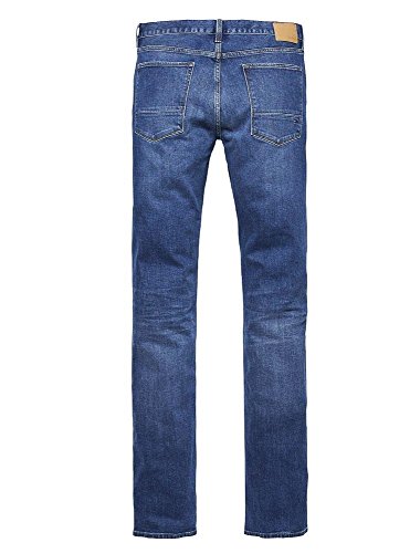 Tommy Hilfiger Hombre DENTON - STR BOCA INDIGO Jeans, Azul (Boca Indigo 911), W30/L34