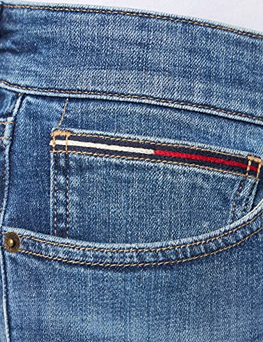 Tommy Jeans Scanton Slim Denim Short HMBS Pantalones cortos de jean, Hampton Mb Str, Ni30 para Hombre