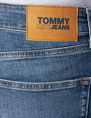 Tommy Jeans Scanton Slim Denim Short HMBS Pantalones cortos de jean, Hampton Mb Str, Ni30 para Hombre