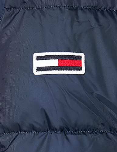 Tommy Jeans TJM Back Flag Puffer Jacket Chaqueta, Azul Marino (Twilight Navy), XXL para Hombre