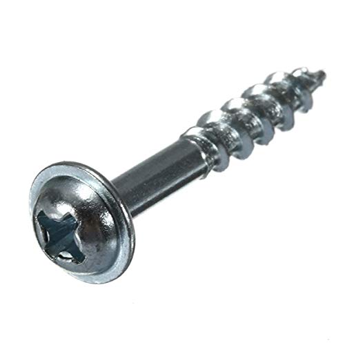 Tornillos autorroscantes 100pcs / Lot ST4-20/25/38 Tornillos Carbono galvanizado de cruceta de Medio Diente Tornillo Taladro ST4 Tornillo for Madera de Trabajo Tornillos (Color : ST4 38)