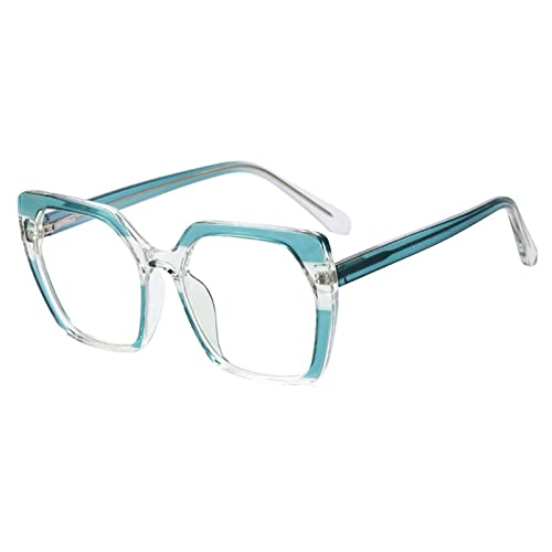 TR90 Las gafas de lectura anti-azules, los gafas de dos colores, los pies de las honda son gafas ópticas resistentes y duraderas, anti-fatiga, for el entretenimiento de ocio, navegación por Internet