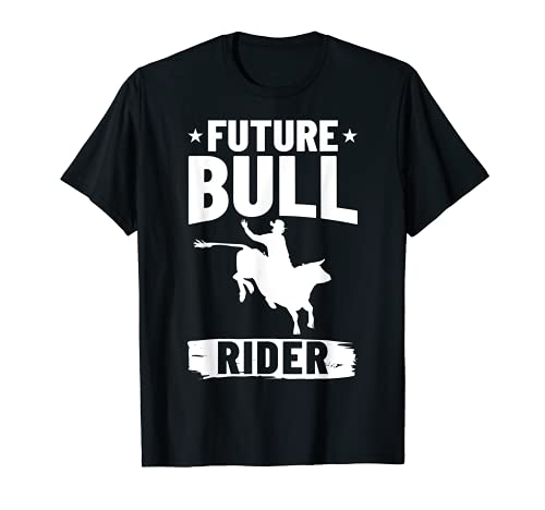 Traje de montar a caballo para niños Bull Riding Future Bull Rider Camiseta