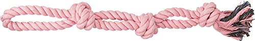 Trixie Cuerda de Juego, Algodón, Multicol,Dobl,500g,60cm