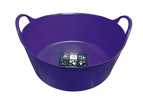 Tubtrugs SP15P Cubo Flexible Multiusos, Morado, 39x39x16 cm