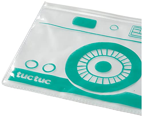 Tuc Tuc Trikini Detox Time Traje de baño de una Sola Pieza, Rojo, 3A para Niñas