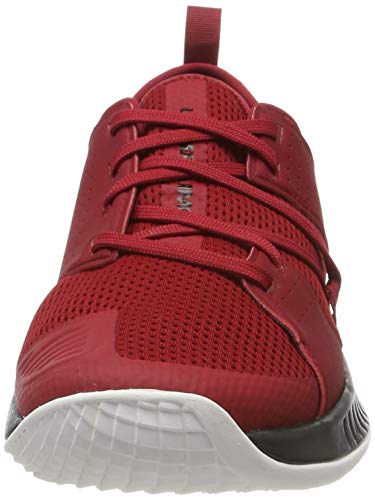 Under Armour Showstopper 2.0 3020542-606, Zapatillas de Deporte Interior para Hombre, Rojo (Red 3020542/606), 40 1/2 EU