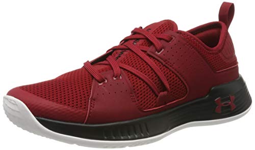 Under Armour Showstopper 2.0 3020542-606, Zapatillas de Deporte Interior para Hombre, Rojo (Red 3020542/606), 40 1/2 EU