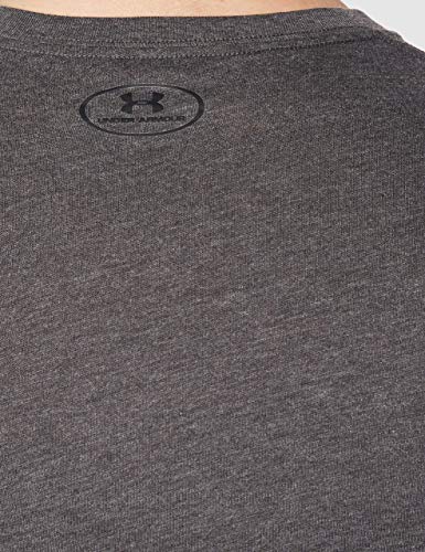 Under Armour Sportstyle Left Chest, Camiseta Hombre, Gris (Steel Light Heather / Black) , L