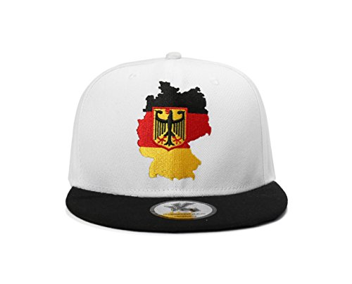 UNDERGROUND KULTURE Alemania Gorra de béisbol Blanca del Snapback