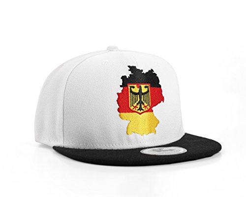 UNDERGROUND KULTURE Alemania Gorra de béisbol Blanca del Snapback