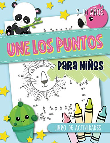 Une los puntos: para niños: libro de actividades: 3-10 años