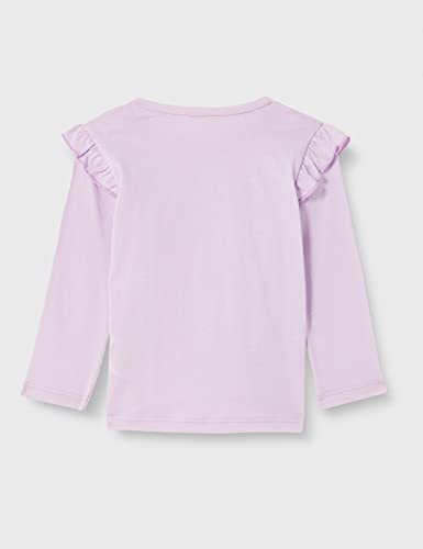 United Colors of Benetton T-Shirt M/L 3I1XMM27S Camiseta, Orchid Bloom 054, 62 cm para Bebés