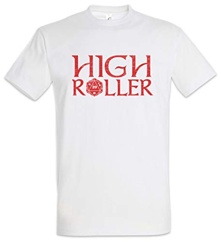 Urban Backwoods High Roller Camiseta De Hombre T-Shirt Blanco Talla S