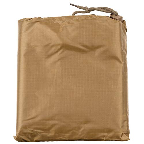 US Poncho, Rip Stop, frasco cerrado, 144 x 223 cm Coyote Tan Gr.
