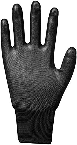 Uvex 10 pares de guantes de trabajo Unipur 6639 con recubrimiento de PU - Guantes de protección mecánica EN 388 - Talla 11/2XL
