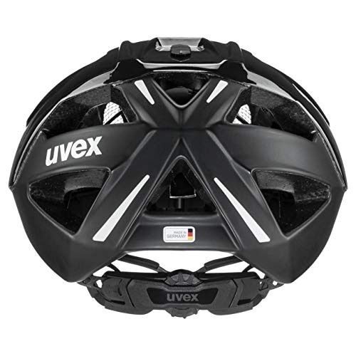 Uvex Gravel-x Casco de Bicicleta, Unisex Adulto, All Black, 56-61 cm