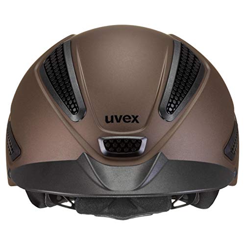 Uvex perfexxion II Casco de equitación, Adultos Unisex, Brown Mat, 55-58 cm