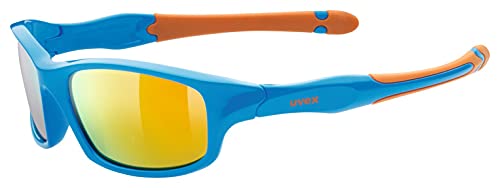 Uvex Sportstyle 507 Junior Gafas de Ciclismo, Unisex bebé, Azul / Naranja, Única