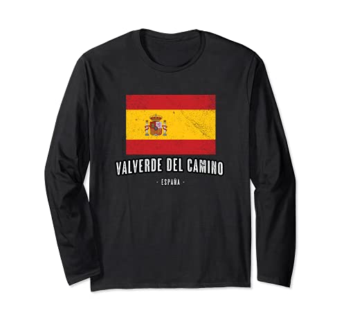 Valverde del Camino España | Souvenir - Ciudad - Bandera - Manga Larga