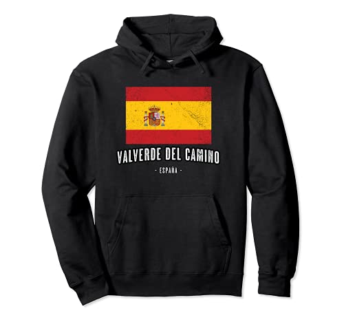 Valverde del Camino España | Souvenir - Ciudad - Bandera - Sudadera con Capucha