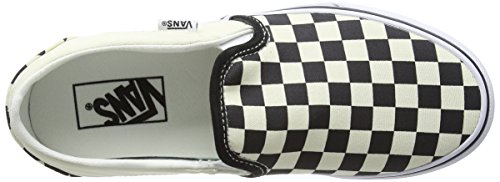 Vans Asher, Zapatillas Mujer, Multicolour Checkerboard Black White, 37 EU