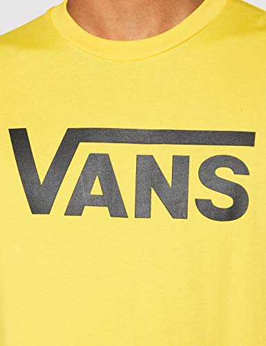 Vans Classic Camiseta, Cromo limón, L para Hombre