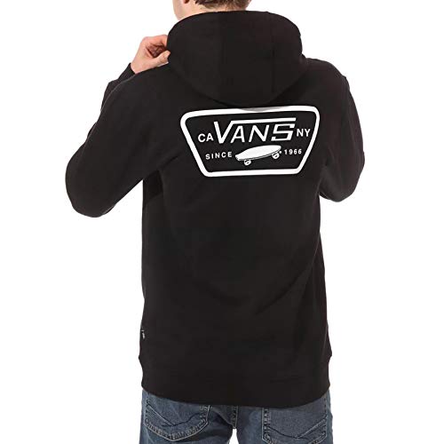 Vans Full Patched Po II Capucha, Negro (Black Blk), Medium para Hombre