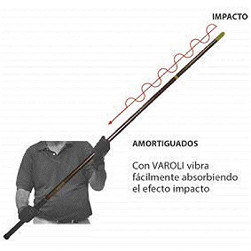 Vara Varoli aceituna fibra-Varias medidas (Fibra de vidrio, 3,50 metros)