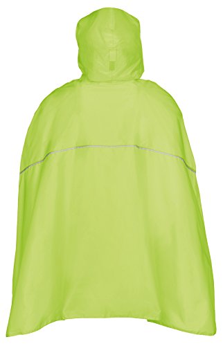 VAUDE Valdipino Poncho - Chubasquero Impermeable para Ciclismo, Color Limón, Talla XL