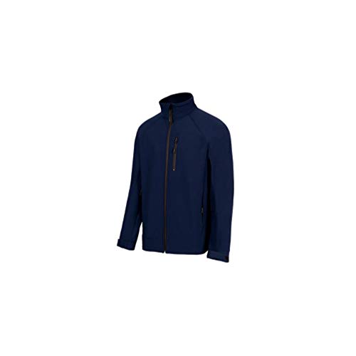 VELILLA 206005 / Cazadora Soft Shell con Forro Polar Y MENBRANA (Azul Marino, XL)