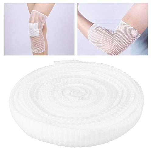 Vendaje Rollselastic Net Dressing, Mujer Hombre Vendaje Banda de fijación elástica para pierna Mano Pie Cuello Brazo Vendaje de red elástico para heridas Vendaje tubular de red Fix(7#)