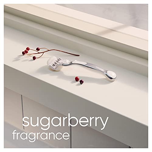 Venus Olay Sugarberry - Cuchillas perfumadas (aroma dulce de baya, 6 unidades)