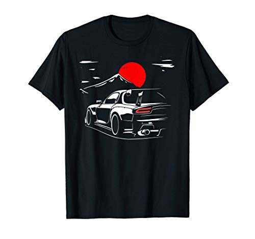 Vestir Automotor Auto JDM Drifting Tuning Car Coche Camiseta