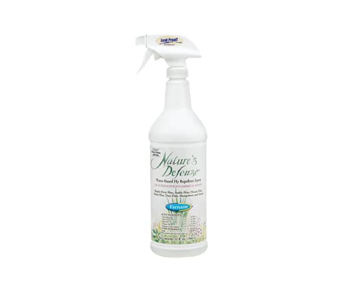 Vetnova Nature's Defense - Spray Natural Repelente para Caballos, 946 ml