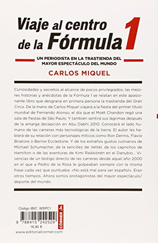 Viaje al centro de la Fórmula 1 (Deportes (corner))