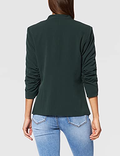 Vila VIHER New 3/4 Blazer/SU-Noos, Verde Oscuro, XL para Mujer