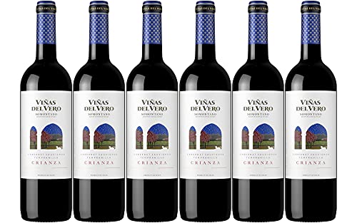 Viñas Del Vero Crianza - Vino D.O. Somontano - 6 botellas de 750 ml - Total: 4500 ml