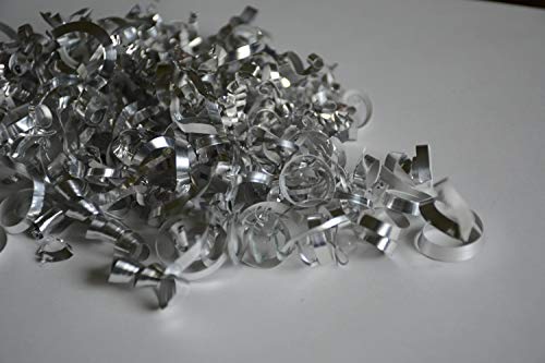 Virutas de aluminio pulidas para ciencia y artistas - 100 gramos