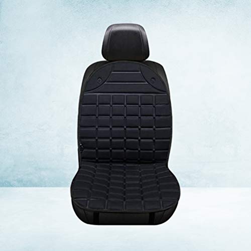 Wakauto Car Heating Seat Cushion Seat Cover Heater Full Back Seat Cushion Warmer Winter Seat Cushion Pad for Vehicle Auto